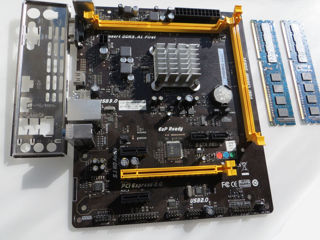 8GB DDR3 с материнской платой Biostar J1800MH2 (процессор интегрированный) foto 2