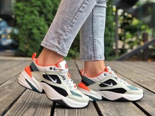 Nike M2K Tekno Grey & Orange Unisex foto 2