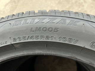 265/45 R21 Bridgestone Blizzak LM005/ Монтаж, доставка, livrare/ Много размеров/ Multe Dimensiuni foto 7