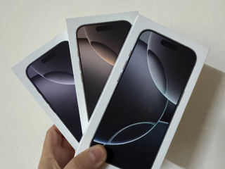 iPhone  16 pro 128gb Black,White,Desert noi sigilate