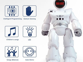 Robot Inteligent Controlabil prin Gesturi, Cu Telecomanda /Интеллектуальный робот управляемый жестам foto 4