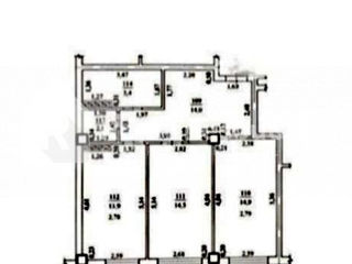 Apartament cu 2 camere, 64 m², Durlești, Chișinău foto 3