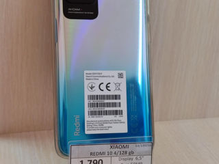 Xiaomi Redmi 10  4/128 gb. 1790 lei