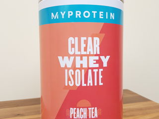 Proteina impact whey isolate si Clear Whey Isolate MyProtein foto 7