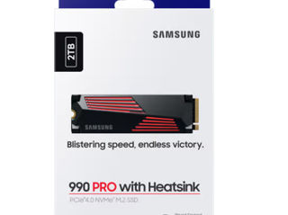 SSD NVMe M.2 Samsung 990 PRO 2TB Heatsink, HDD USB 1,2,4 TB