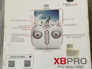 Детский Дрон Syma X8 Pro White foto 4