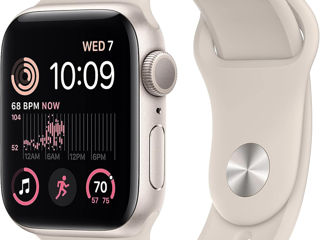 Apple Watch SE (2nd gen, GPS) Aluminium 40MM Starlight foto 4