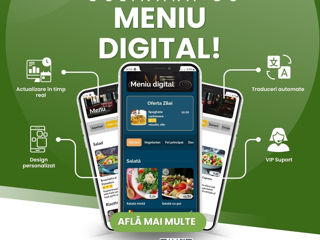 Meniu digital, cu qr code pentru restaurante și cafenele foto 6