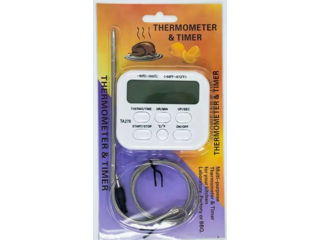 Termometru culinar universal cu sonda TA278 pana la 300C Termometru electronic pentru cuptor TA278. foto 10