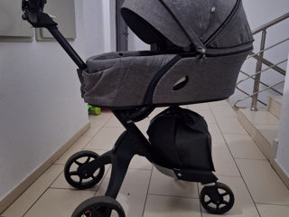 Carucior 3in1 Stokke Xplory v6 și Suportul ISOFIX