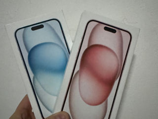 iPhone 15 plus 256gb Pink si Blue noi sigilate