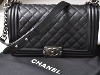 Оригинал! Chanel Boy Old Medium