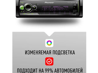 Pioneer! Новые автомагнитолы с Bluetooth/USB/AUX! Доставка по всей Молдове! foto 3