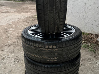 Jante BMW R19 5x112 cu cauciucuri noi Kumho foto 6