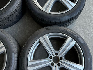 5x112 R21 Mercedes cu anvelope 315/40 & 275/45 R21 foto 3