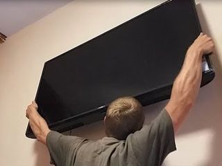 Установить телевизор на стене. Установить кронштейн на стене.Instalarea specealizata suporturilor tv фото 1