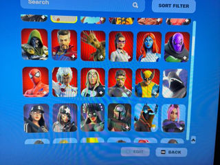 Fortnite account 179 skins cu Jordan și multe alte skinuri destul de rare precum Bruno Mars etc foto 2