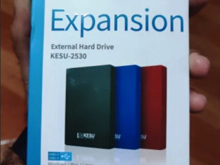 HDD Extern 1Tb, 500Gb Внешний жесткий диск Kesu 1ТБ