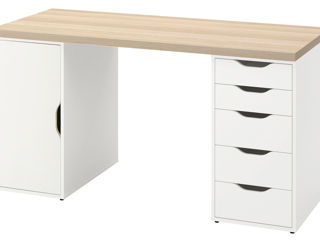 Masă de birou Ikea Lagkapten/Alex 140x60 foto 2