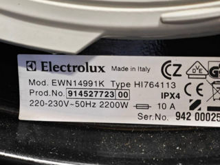 Electrolux 8kg.Premium class.italy.Lucreaza ideal. foto 2