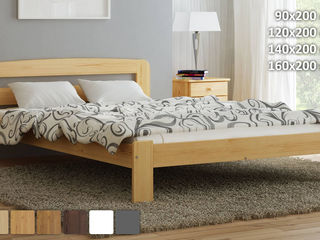 Кровать "Сара Д" из натурального дерева! 5 различных размеров! Доставим по Кишиневу Бесплатно! foto 2