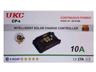 Controller de încărcare solar cp-410a 10a cu usb  controlerul de încărcare solară usb ukc cp-410a 10 foto 3