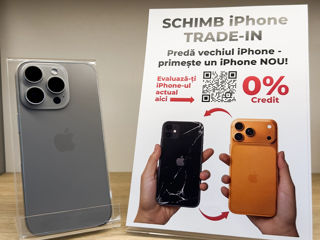 Iphone 16 Pro, Schimb iPhone Trade-in, 0% Кредит от 817 лей/месяц!! 1000 лей на бонусный счет! foto 0