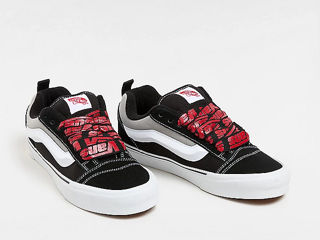 Vans Knu Skool Black/Red Оригинал