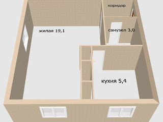 1-комнатная квартира в Тирасполе, возле сквера Авиаторам (1-ая Каховская) foto 2