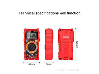 Multimeter mayilon ht108l foto 2