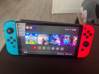 Чипованный Nintendo Switch OLED foto 3