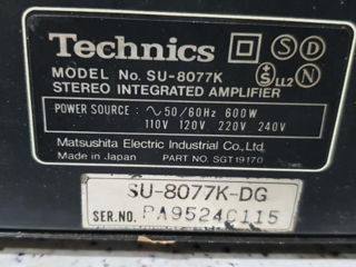 Technics SU - 8077K стереоусилитель foto 7