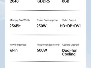 Видеокарта RX 580 8gb GDDR5 foto 4