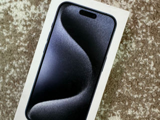 Iphone 15 Pro 256gb Blue Titanium Sigilat  Original  Garantie Apple  Neverlock  Orice Sim