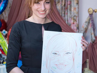 Caricaturist la petreceri - карикатурист на банкете (vegetarian) foto 10