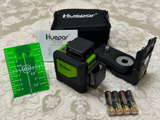 Laser Huepar 2D 902CG 8 linii + magnet + țintă  + garantie + livrare gratis foto 3
