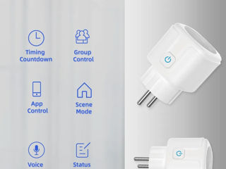 Smart Socket 16A/20A - priza inteligenta cu posibilitatea de monitorizare a consumului en.electrice foto 4