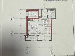 Apartament cu 1 cameră, 39 m², Centru, Comrat foto 5