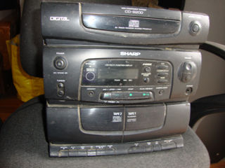 Centru muzical SHARP CD-6200 defect – 300 lei foto 2