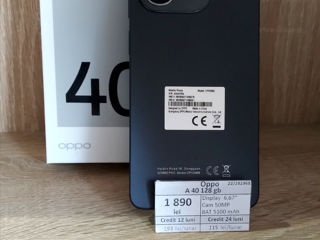 Oppo A 40 4/128gb/1890 lei