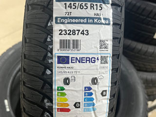 2 шины/2 anvelope 145/65 R15 Kumho Solus 4s/ Доставка, livrare toata Moldova 2024 foto 2