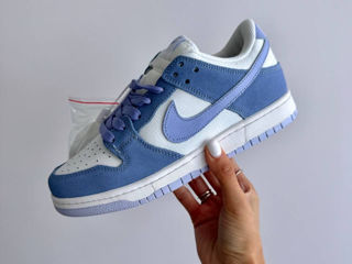 Nike SB Dunk Low Blue Suede foto 2