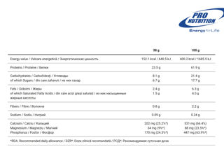 Concentrat ultrafiltrat de proteine din zer Pro Whey, 900 g, Vanilie foto 2