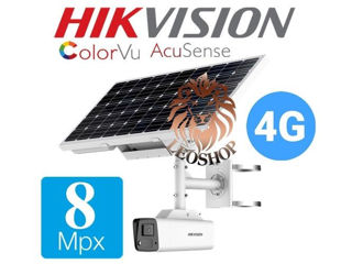 Hikvision 4G Ip 8 Megapixeli, Color Vu Acusense Ds-2Xs6A87G1-Ls/C36S80 foto 2