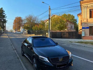 VIP 99 € /zi (день) Mercedes-Benz S class pina in luna aprilie foto 2