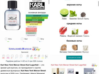 Парфюм оригинал Karl Lagerfeld New York, 100 Bon Jasmin and ylang foto 5