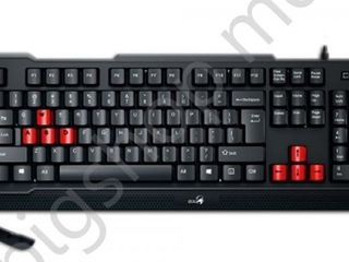 Set genius kmh-200 gaming keyboard+gaming mouse+gaming headset. tastatură+cadou mouse și căști!! foto 2