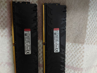 Оперативная память Kingston DDR4 2x8GB 2666MHz HX426C13PB3K2/16 foto 3