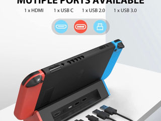 SIWIQU TV Dock Station for Nintendo Switch foto 2