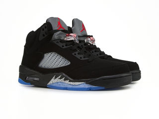 Nike Air Jordan 5 Retro Black/Blue foto 2